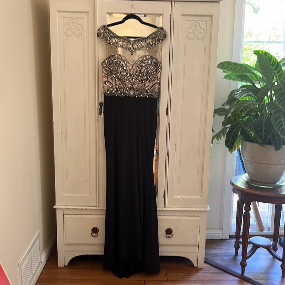 Black Dave & Johnny Homecoming Winter Formal Prom Cocktail Dress